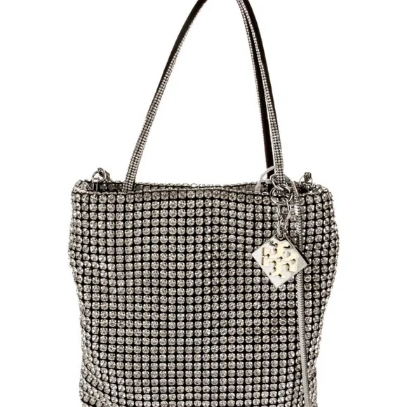 TORY BURCH CRYSTAL NIGHT OWL MINI BAG NWOT - Picture 6 of 8